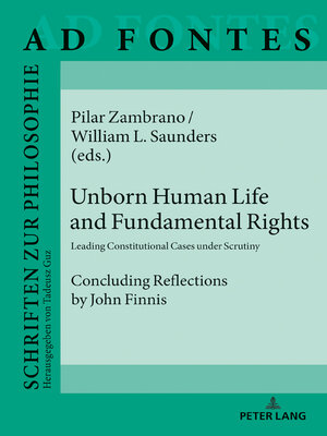 cover image of Unborn Human Life and Fundamental Rights
